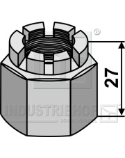 31-MU-24 Nakrętka koronowa M24x2 do 26x26 31-MU-24.97