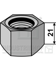31-MU-27 Nakrętka M 27 x 3 do wału czterokątnego 31-MU-27.97