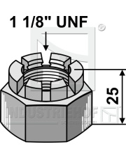 31-MU-40 Nakrętka koronowa 1 1/8''UNF 31-MU-40.97