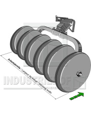 31-PAC-0010 Segmenty wału doprawiającego typu Packer - 840 31-PAC-0010.97