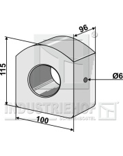 320-17 Wkład łożyskowy do wału O 50 320-17.97