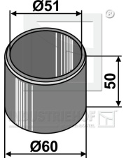 350-005 Tulejka z tworzywa sztucznego - 50 350-005.97