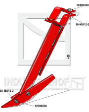 350-012 Ramię skrobakowe do kół wału 350-012.97