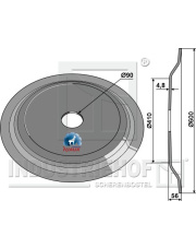 350-032 Pierścień DD O600x4,8 350-032.97