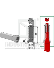 18100-10 Tulejka do wspawania 100 mm 18100-10.97