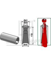18100-11 Tulejka do wspawania 110mm 18100-11.97