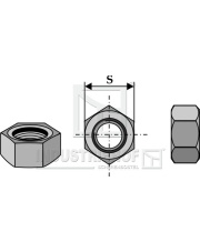 18100-15 Nakrętka płaska 18100-15.97