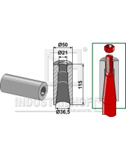 18100-35 Tulejka do wspawania do zębów z gwintem M20 18100-35.97