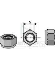 18100-6 Nakrętka stożkowa ?20?1,5 18100-6.97