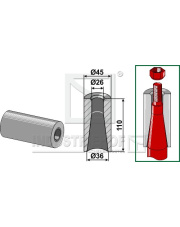 18100-62 Tulejka do wspawania 100mm 18100-62.97