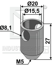 18100-708 Dzwonek do Nimco 18100-708.97
