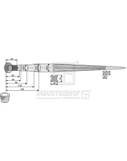 181109 Ząb ładowacza 1100 181109.97