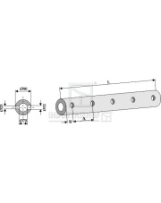 18200-10 Rura nośna na zęby - 810 - 5 18200-10.97