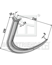 18230 Ząb chwytaka 230 18230.97