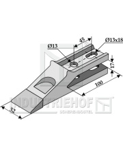 18300-11 Ząb standardowy do łyżki ładowacza czołowego 18300-11.97