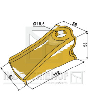 18300-33 Dziób 18300-33.97