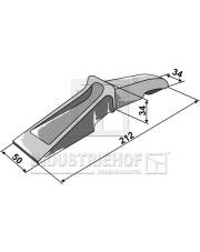 18300-35 Ząb łyżki koparki 18300-35.97