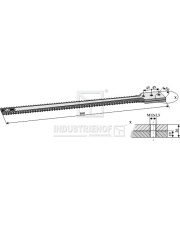 18400-1 Nóż dwustronny 18400-1.97