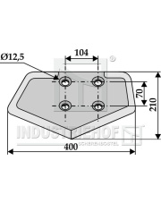 18400-15 Nóż łopatkowy 18400-15.97