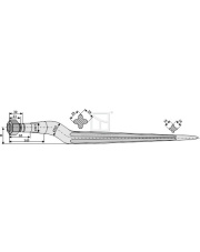 18814 Ząb do wycinaka kiszonek 800 18814.97