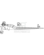 18959 Ząb do wycinaka kiszonek 950 18959.97