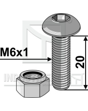 70-1002 Śruba z łbem stożkowym z gniazdem sześciokątnym 70-1002.97
