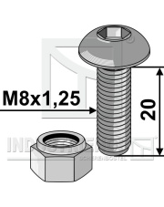 70-1004 Śruba z łbem stożkowym z gniazdem sześciokątnym 70-1004.97