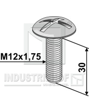70-1011 Śruba z łbem grzybkowym 70-1011.97