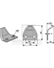 70-112 Nóż do paszowozu 70-112.97