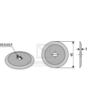 70-121 Nóż do paszowozu 70-121.97