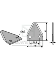 70-137 Nóż do paszowozu 70-137.97
