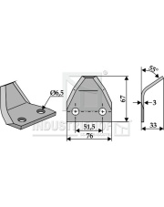 70-138 Nóż do paszowozu 70-138.97