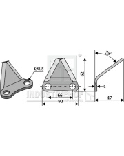 70-202 Nóż do paszowozu 70-202.97