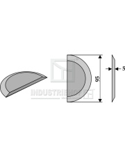 70-208 Nóż do paszowozu do przyspawania 70-208.97