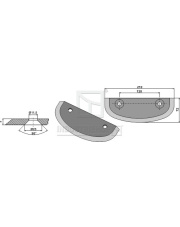 70-211 Nóż do paszowozu 70-211.97