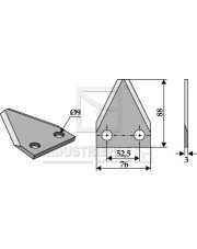 70-212 Nóż do paszowozu 70-212.97