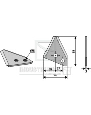 70-216 Nóż do paszowozu 70-216.97