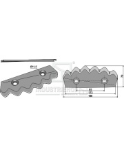 70-239 Nóż do paszowozu, lewy 70-239.97