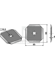 70-262 Nóż do paszowozu 70-262.97