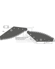 70-394.1 Nóż do paszowozu - napawana stopem twardym 70-394.1.97