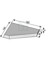 70-514 Nóż kątowy lewy 70-514.97
