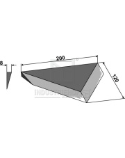 70-IND-430 Nóż środkowy 70-IND-430.97