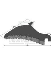 85-115 Noże do przyczep samozbierających 85-115.97