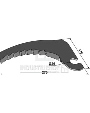 85-121 Noże do pras 85-121.97