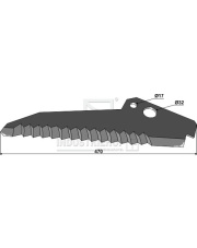 85-124 Noże do przyczep samozbierających 85-124.97