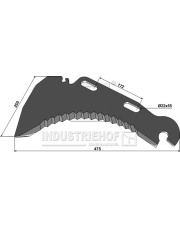 85-162 Noże do przyczep samozbierających 85-162.97