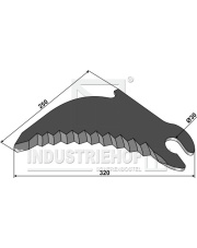 85-167 Noże do pras 85-167.97