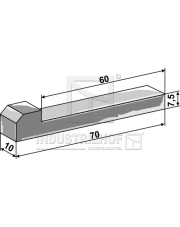 69-4-501 Klin z noskiem 69-4-501.97