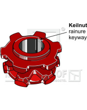 69-6-553 Koło łańcuchowe O110 69-6-553.97