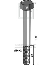 1610093112 Śruba ścinana M16 bez nakrętki 1610093112.97